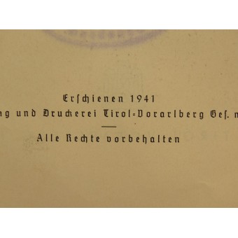 Kirja saksalaisesta Gebirgsjagerista Bewaffnete Alpenheimat. Espenlaub militaria